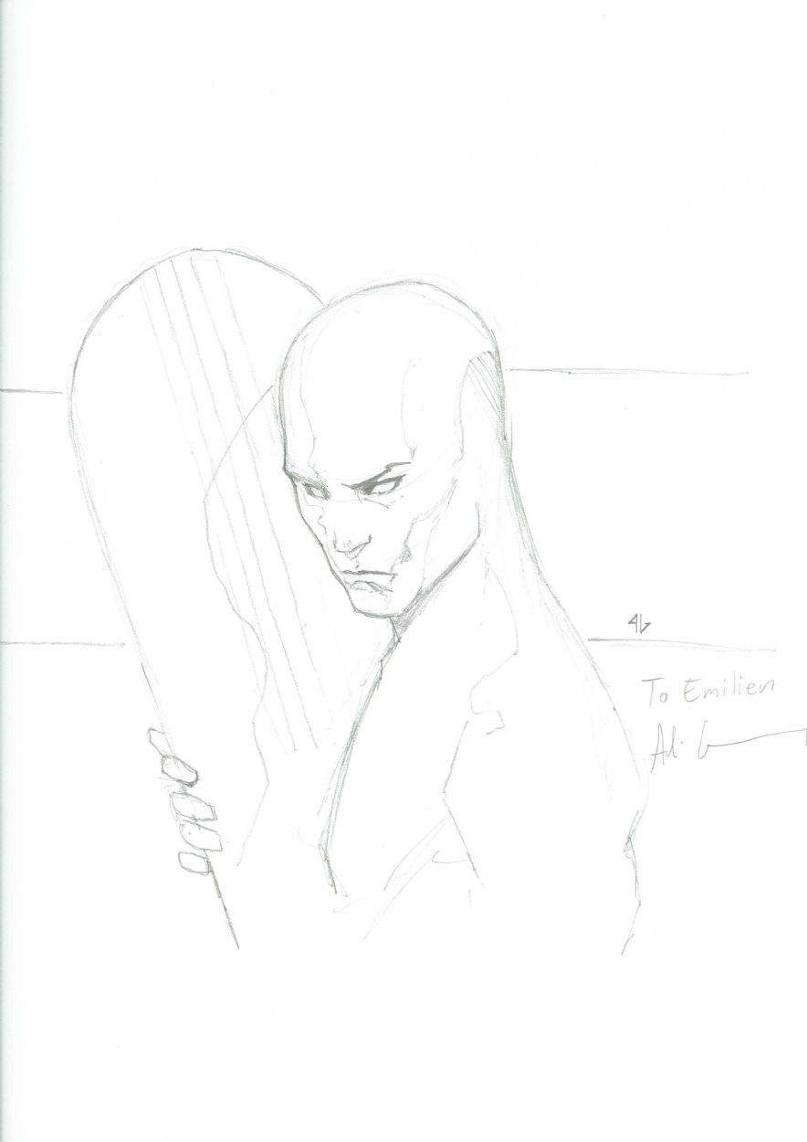 Silver Surfer Adi Granov In Emilien Serret S Sketchs And